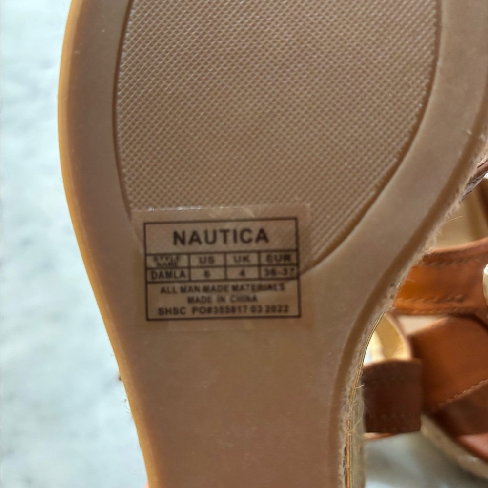 Nautica Women's Brown Sandals View 4